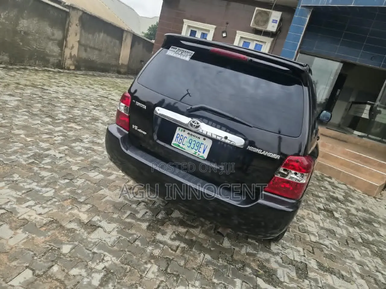 Toyota Highlander Limited V6 2005 Black