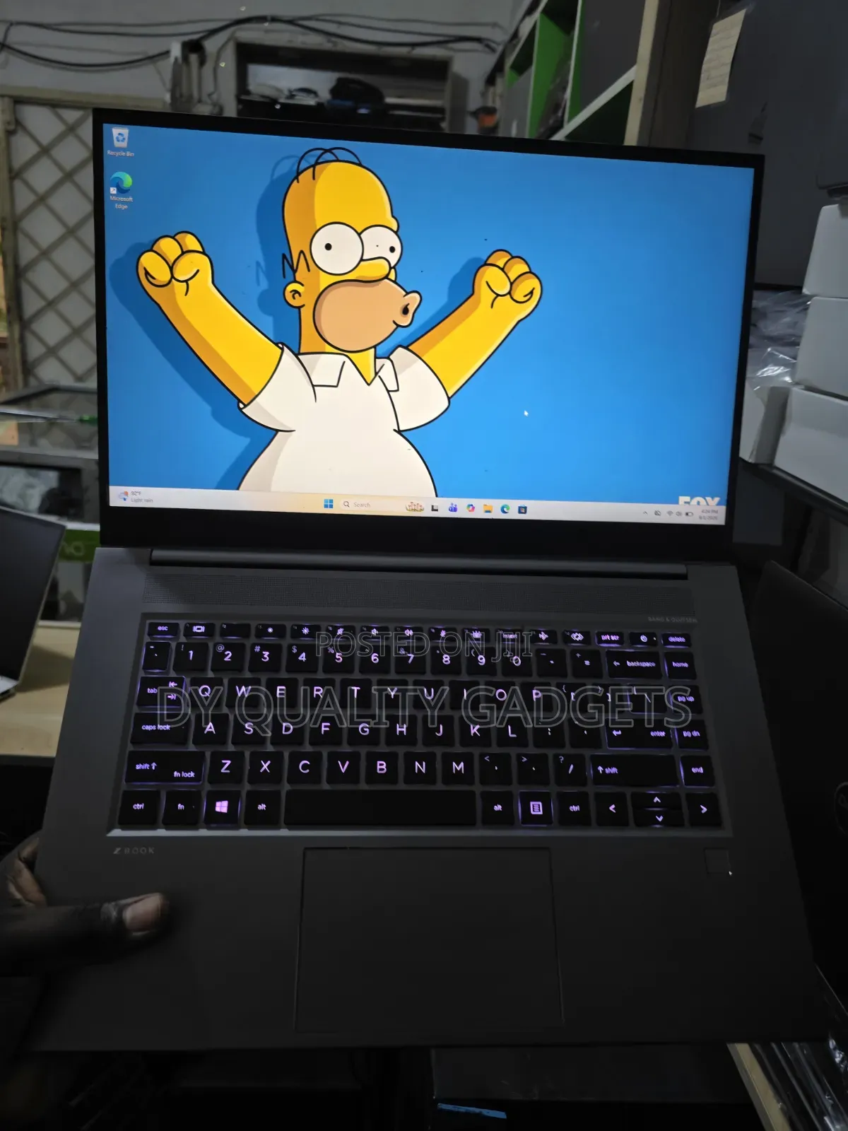 Laptop HP ZBook Studio G8 32GB Intel Core i7 SSD 512GB