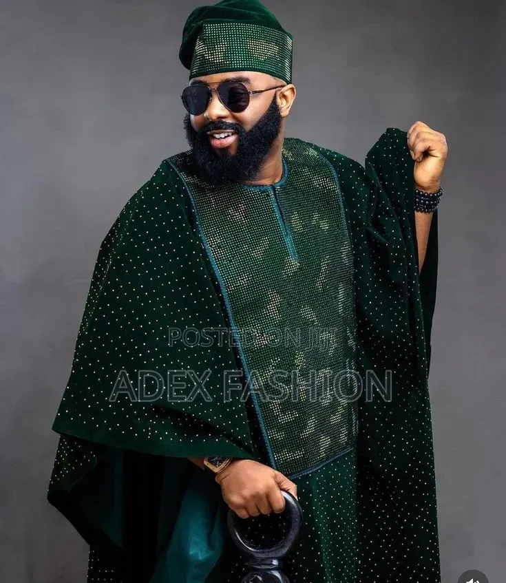 Agbada With Full Stones