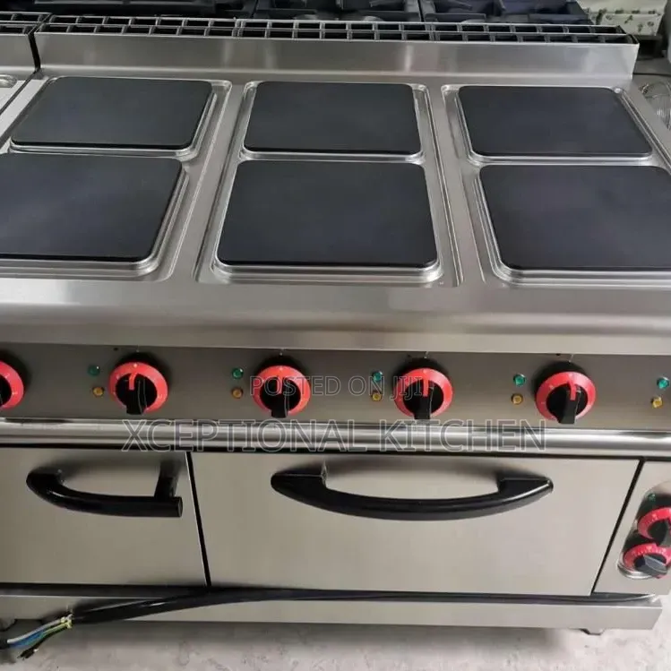 Electric Cooker 6 Burners With Oven
