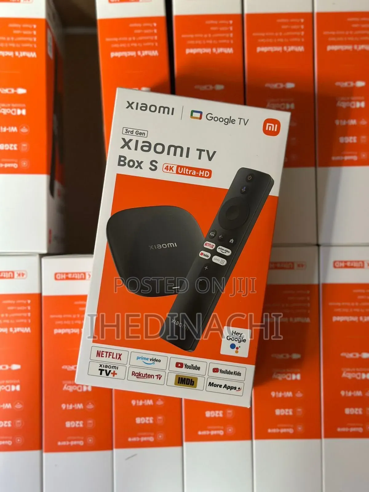 Xiaomi TV Box S 3rd Gen 4K Ultra HD Google TV With Voice Remote