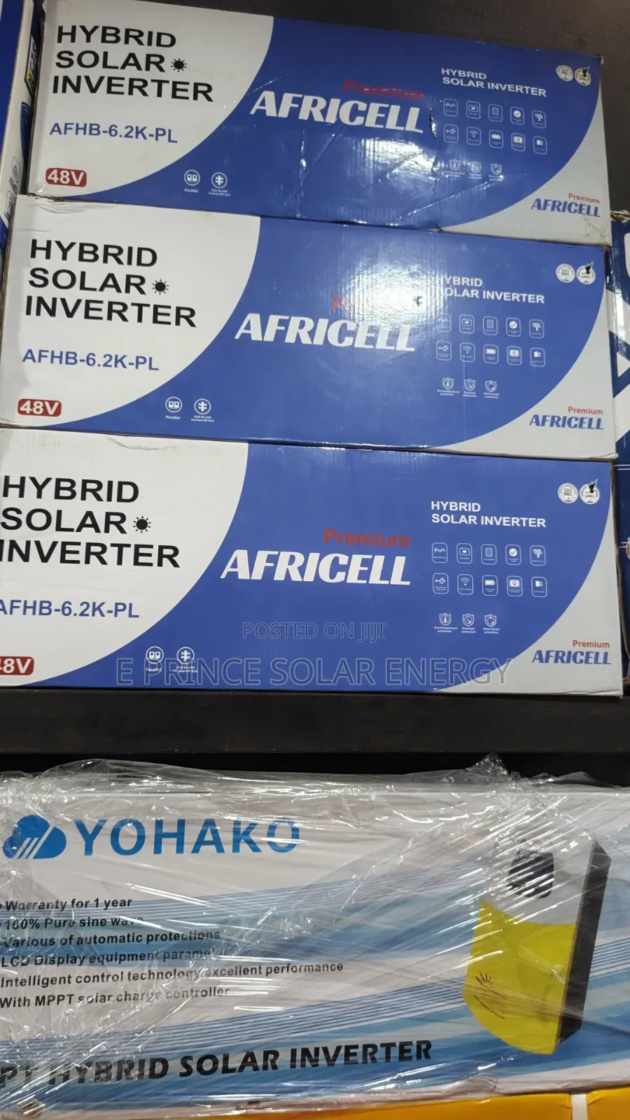 6.2kva 48v Africell Hybrid Solar Inverter