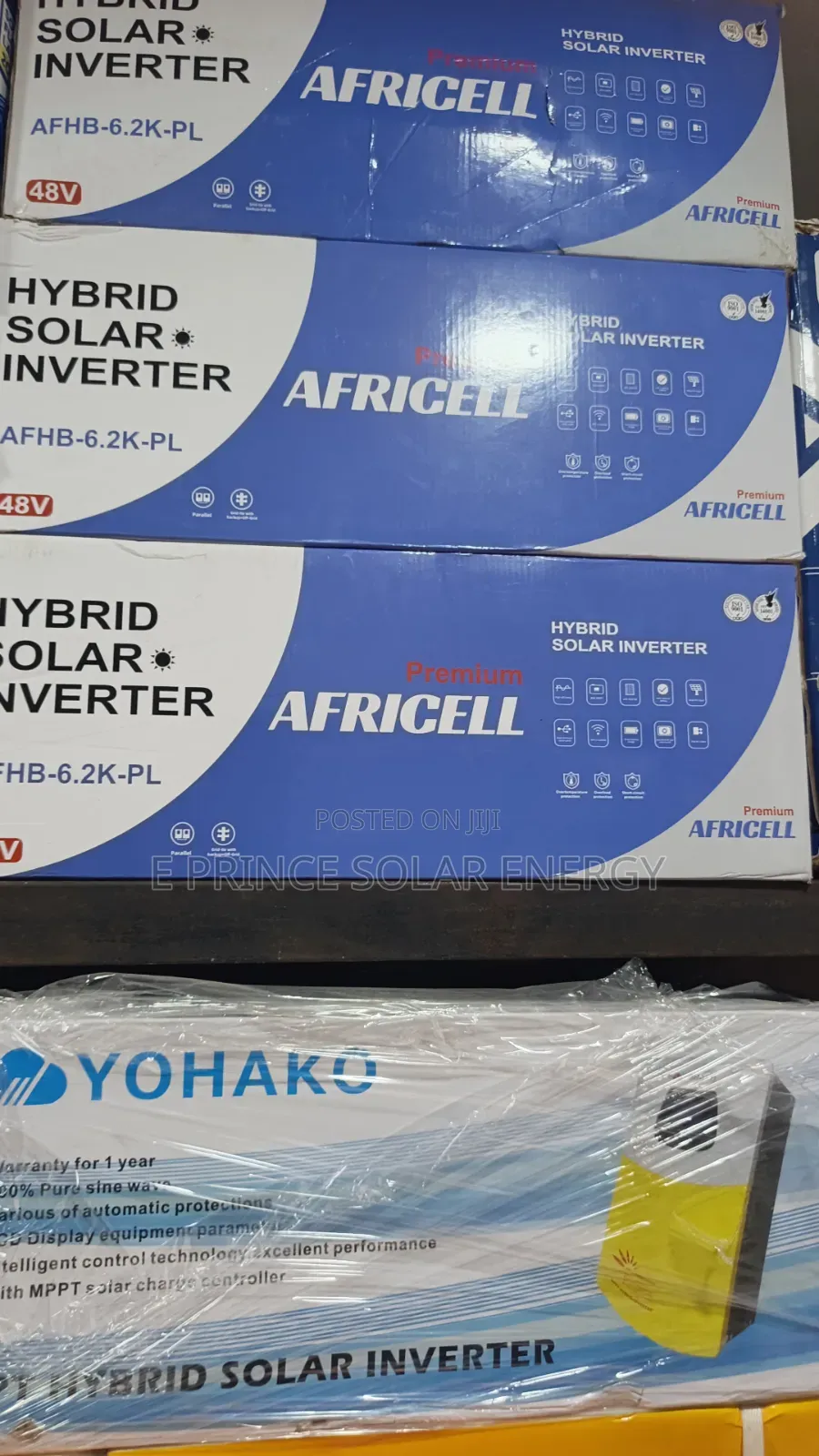 6.2kva 48v Africell Hybrid Solar Inverter