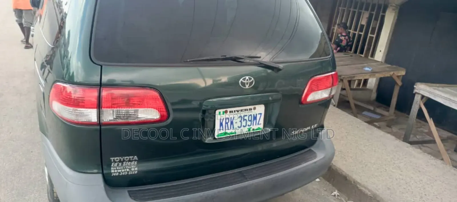 Toyota Sienna LE 2001 Green