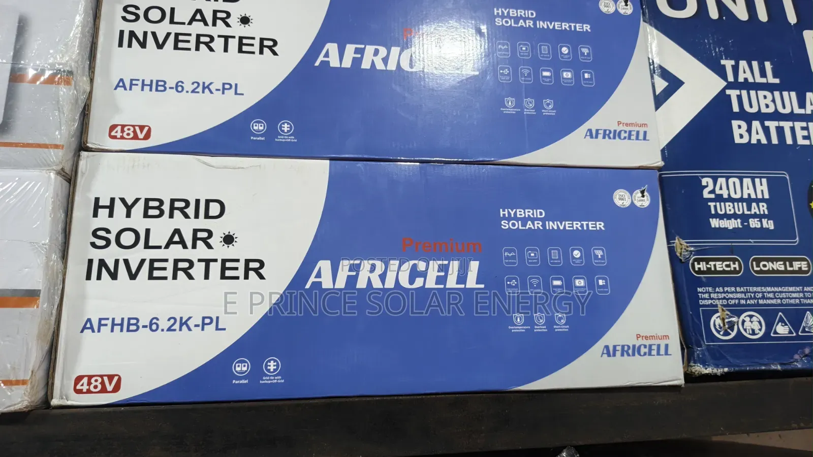 6.2kva 48v Africell Hybrid Solar Inverter