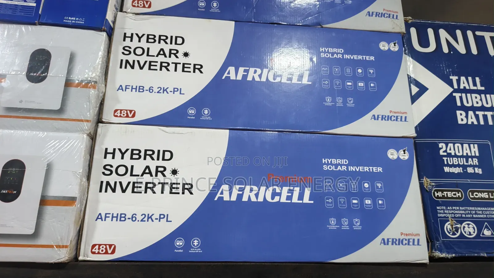 6.2kva 48v Africell Hybrid Solar Inverter