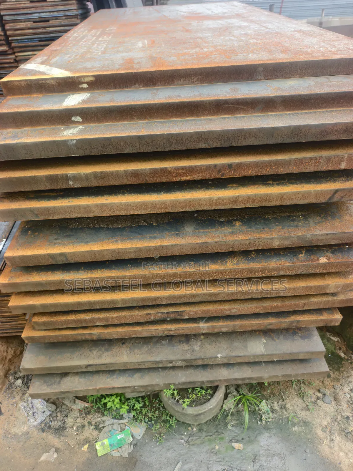 50mm Thick Carbon Steel Plate, 4m × 8m