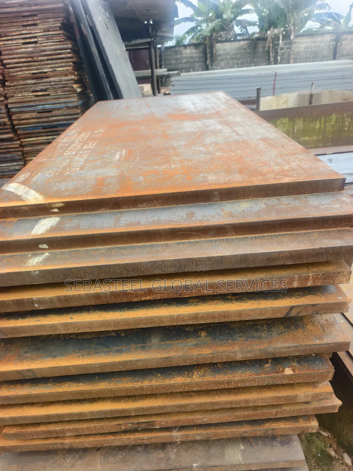 50mm Thick Carbon Steel Plate, 4m × 8m