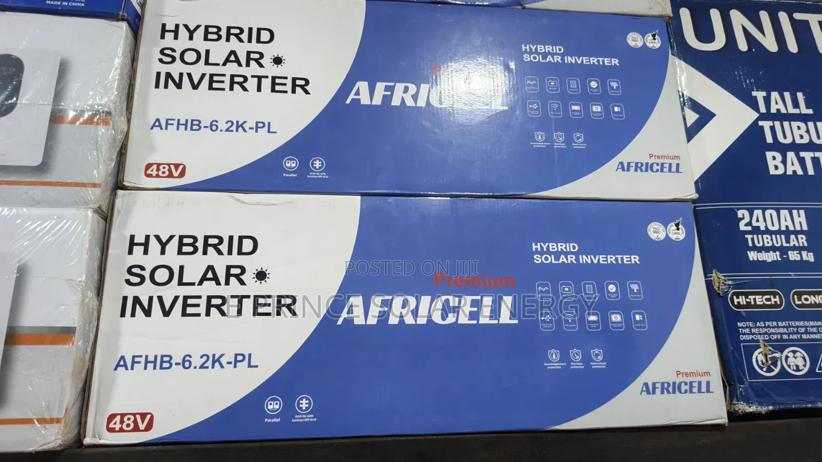 6.2kva 48v Africell Hybrid Solar Inverter