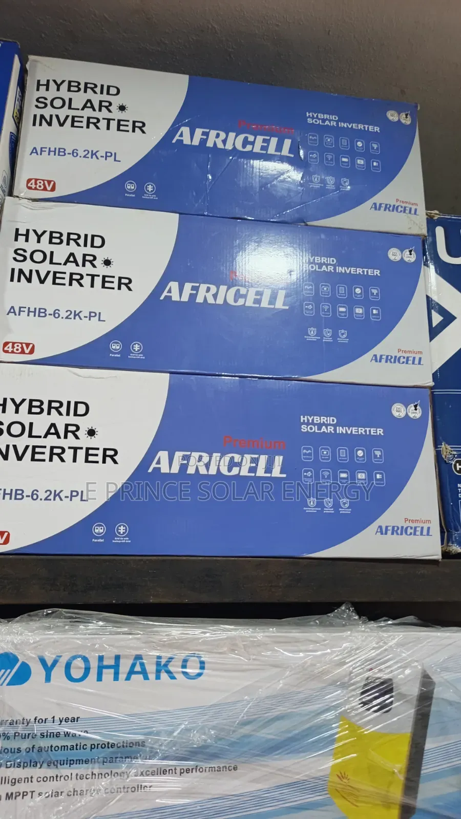 6.2kva 48v Africell Hybrid Solar Inverter