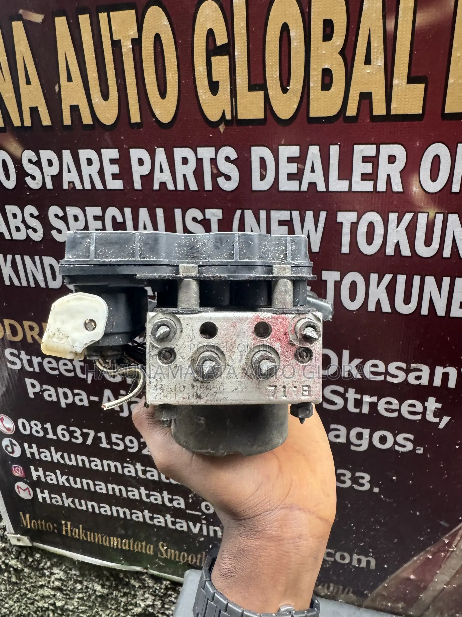 Toyota Sienna 2004–2007 ABS Pump & Module | New & Tokunbo Available