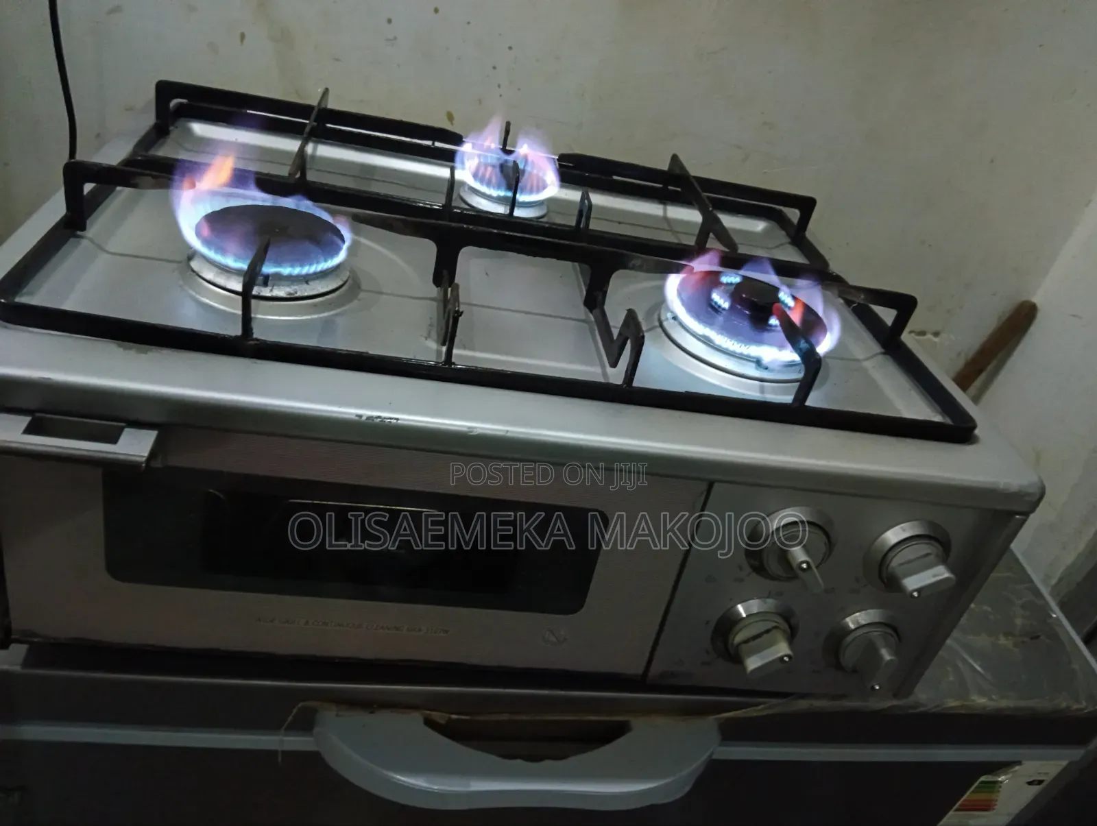 3in1 Table Top Gas With Mini Oven/Grill