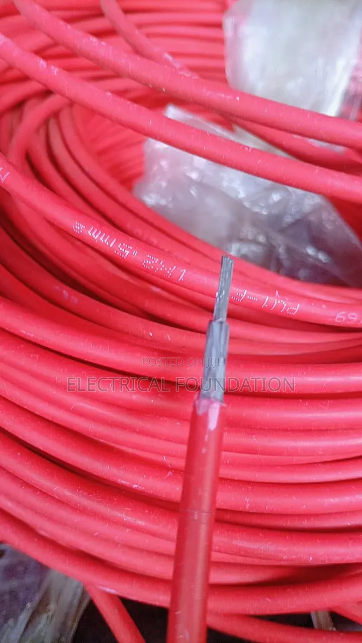 2.5mm Single Pv Solar Cable