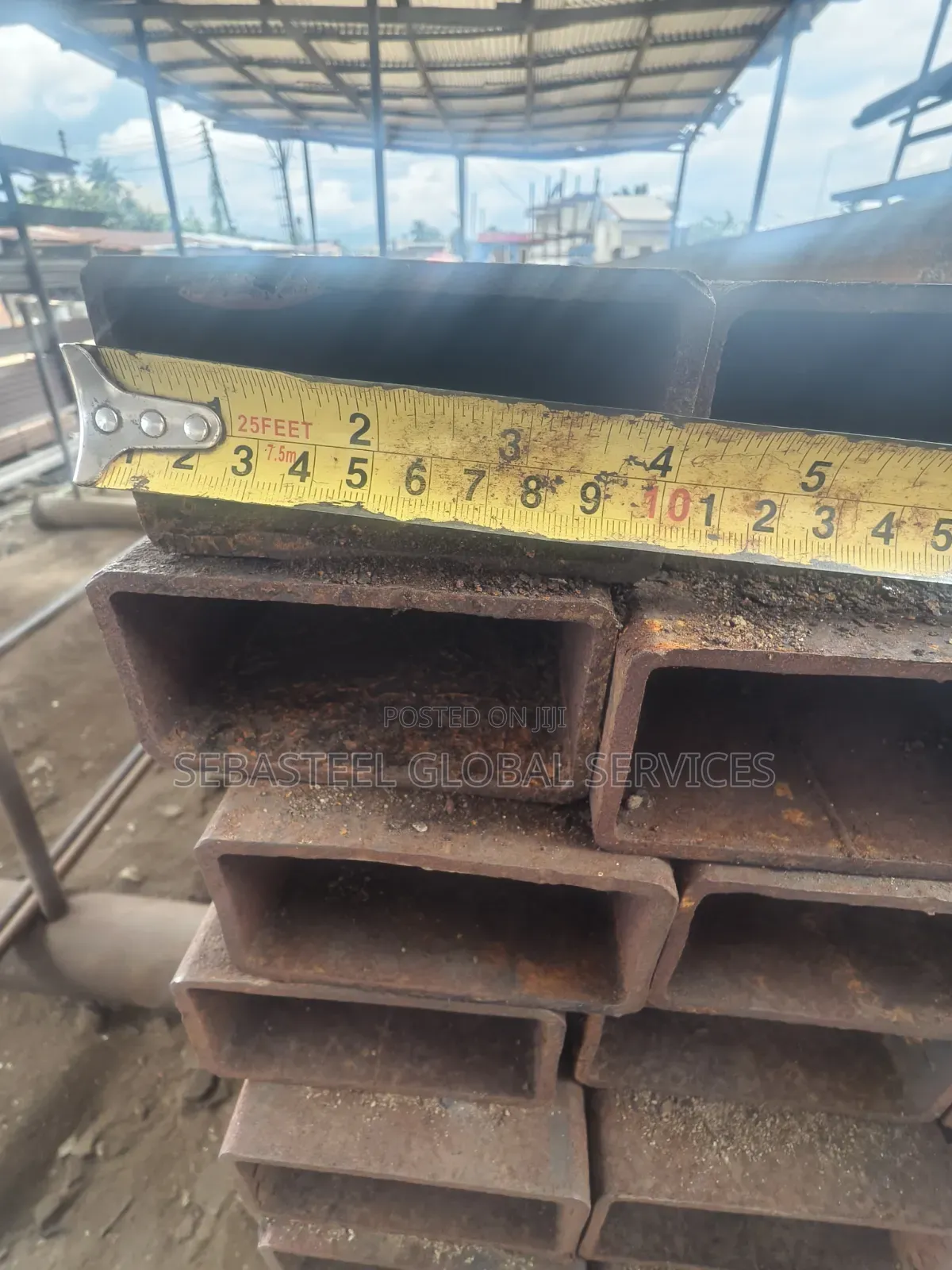 100mm X 50mm 5mm Square Pipe