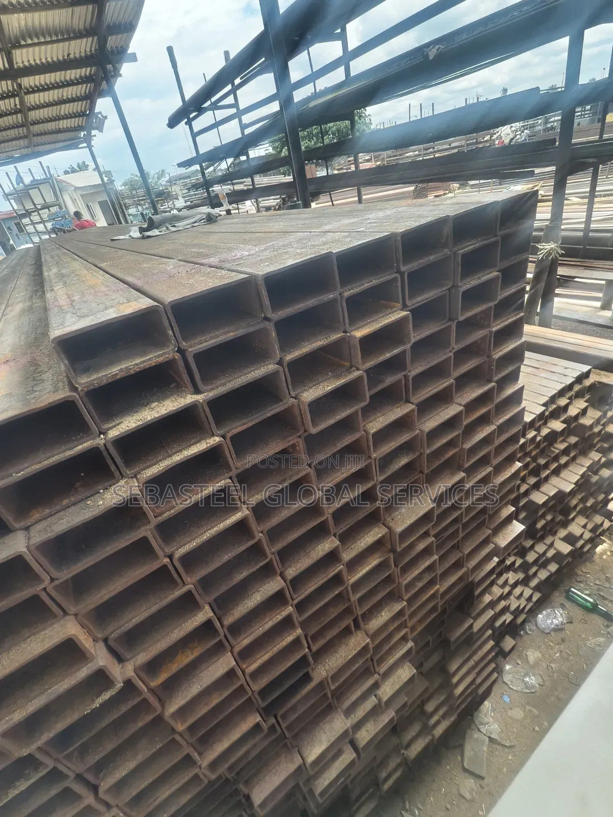 100mm X 50mm 5mm Square Pipe
