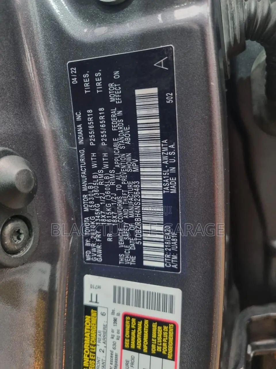 Toyota Highlander 2023 Gray