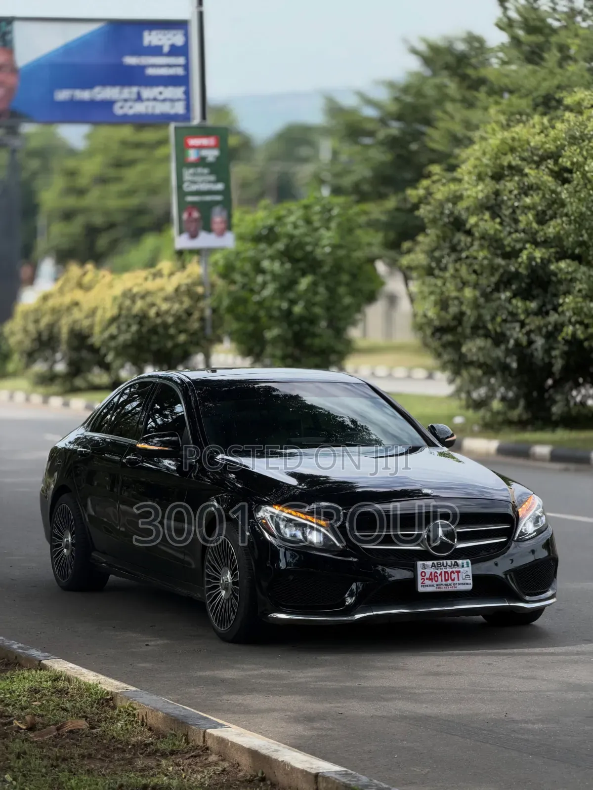 Mercedes-Benz C400 2013 Black