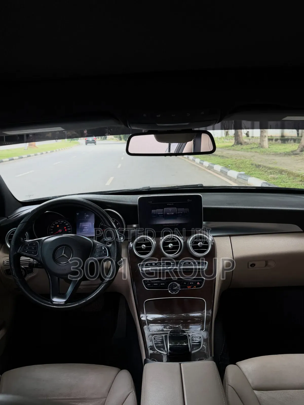 Mercedes-Benz C400 2013 Black