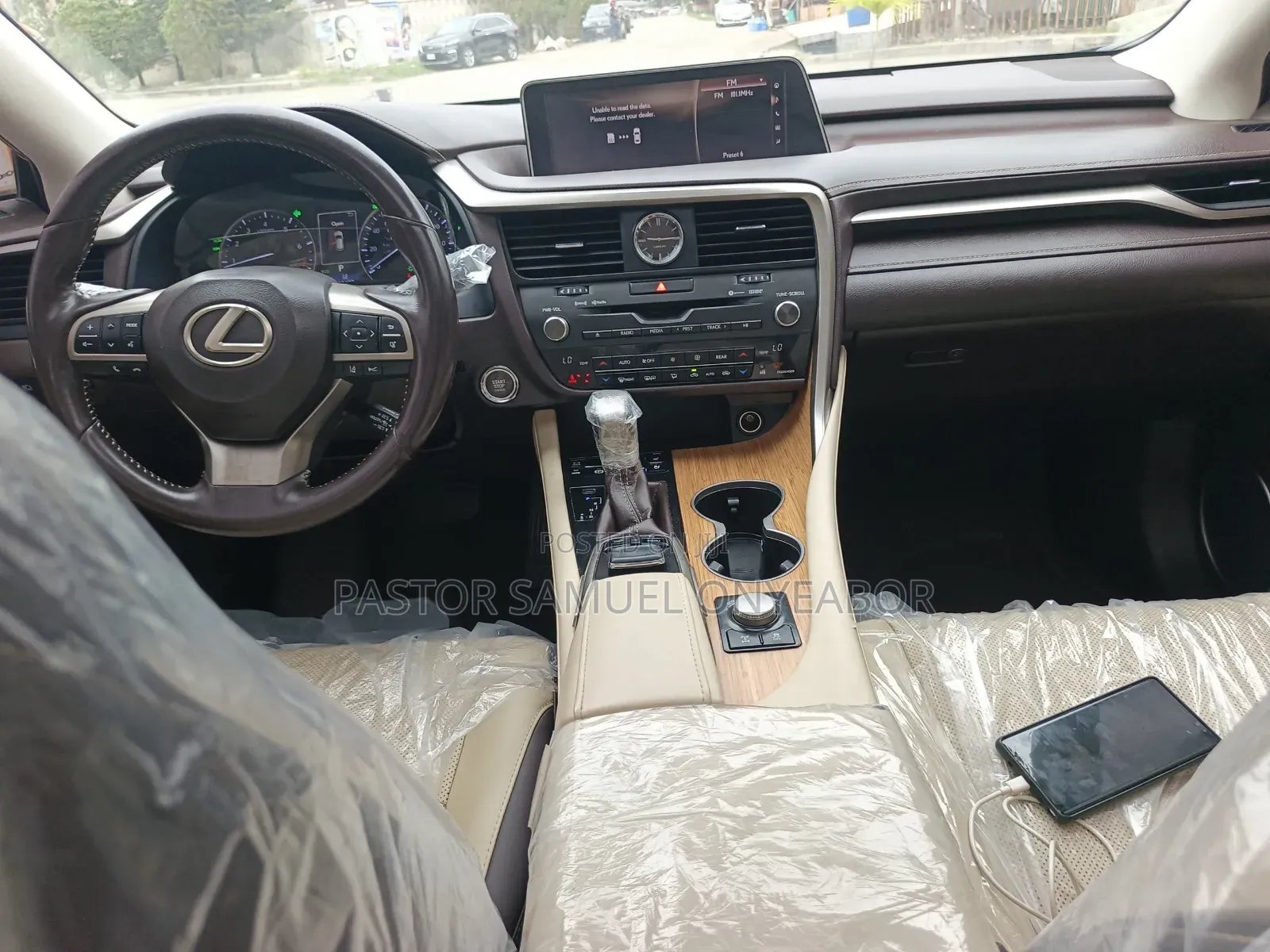 Lexus RX 2018 Blue