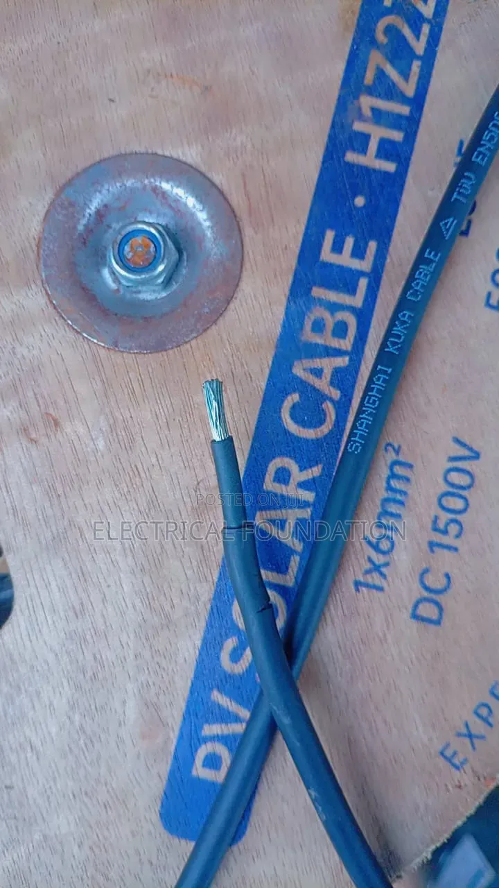 6mm Single Pv Solar Cable