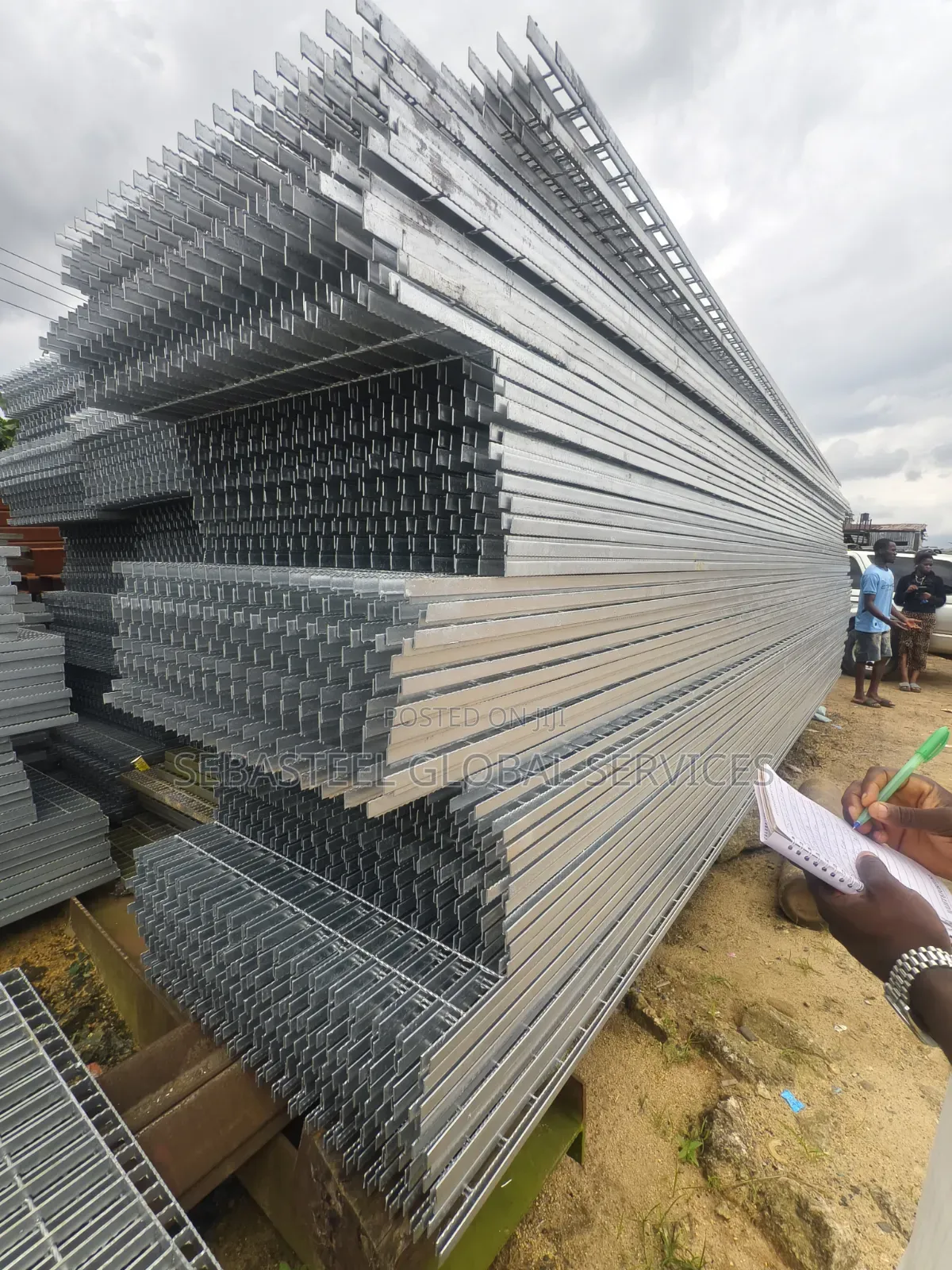 Galvanized Grating Closed 1x3mm