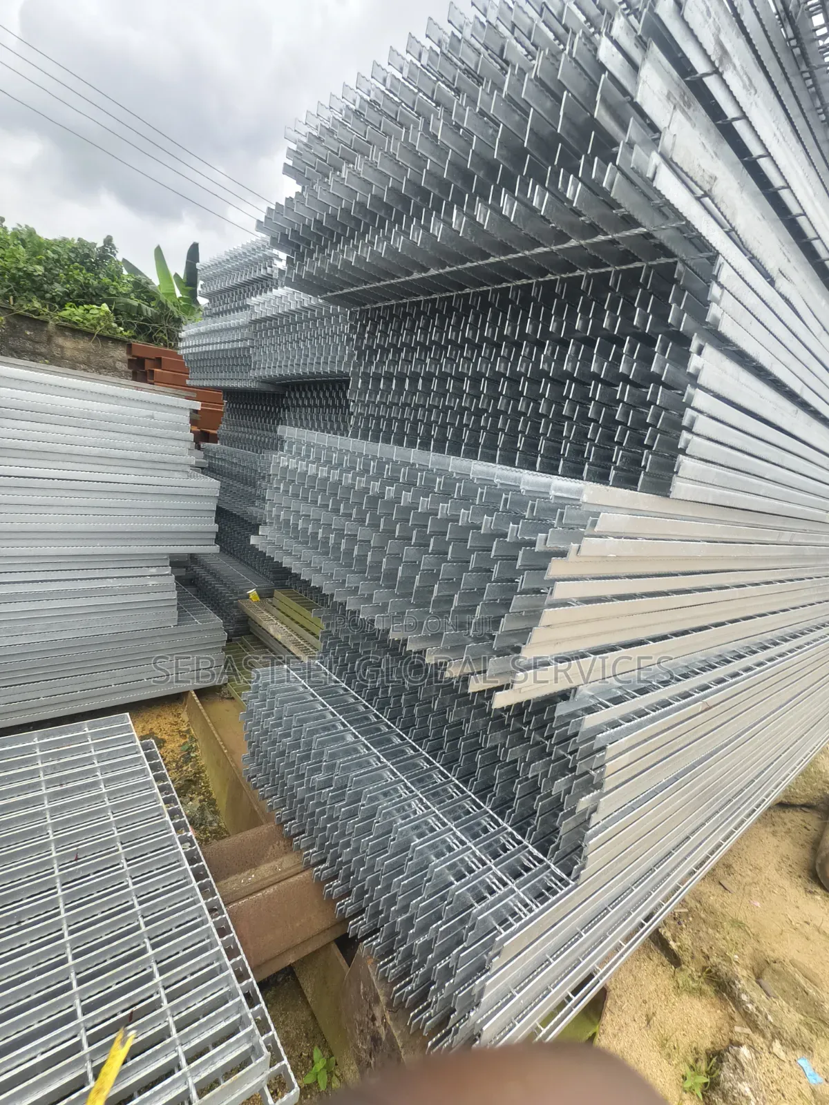 Galvanized Grating 1x3mm
