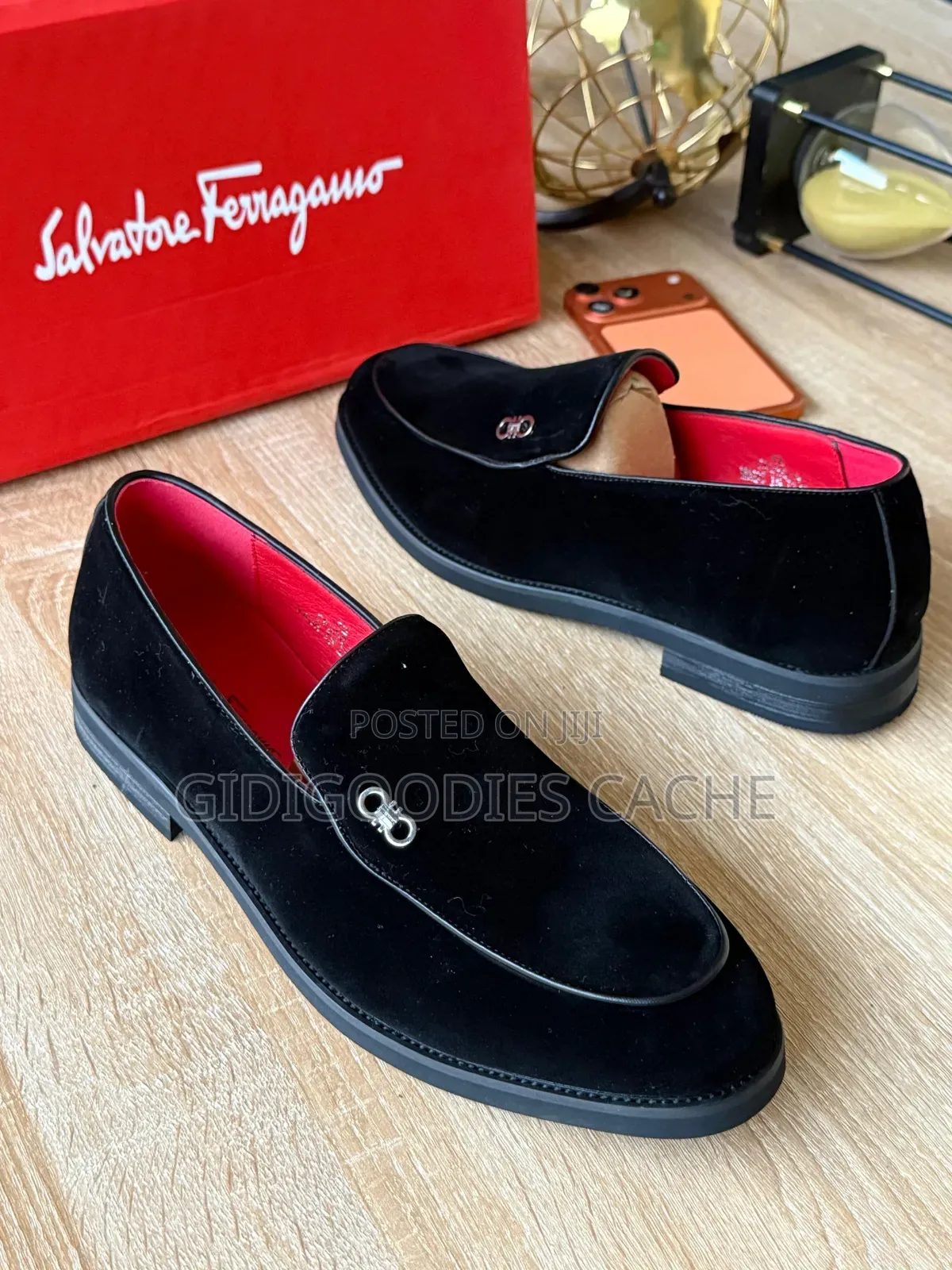 Salvatore Ferragamo Velvet Loafers Size 41-46