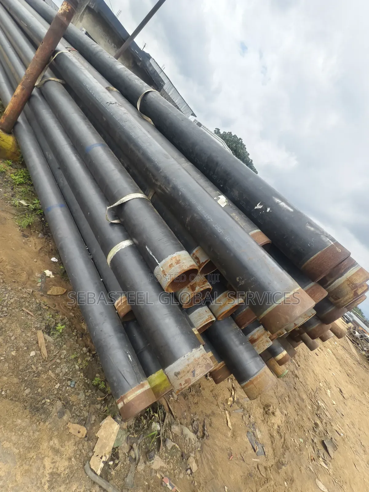 10" Coated Steel Pipe Shed 80