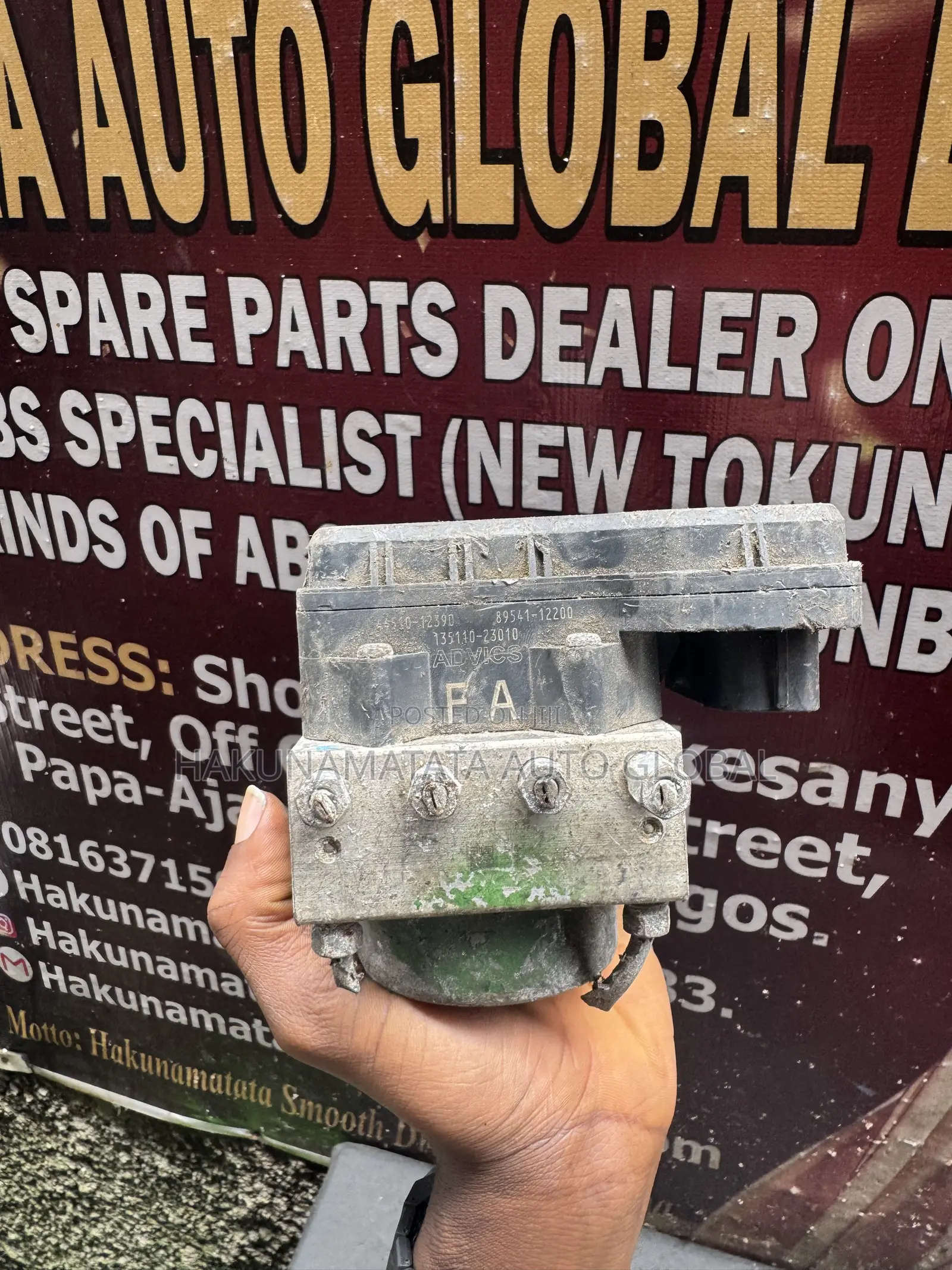 Toyota Auris 2007–2012 ABS Pump & Module | New & Tokunbo Avail
