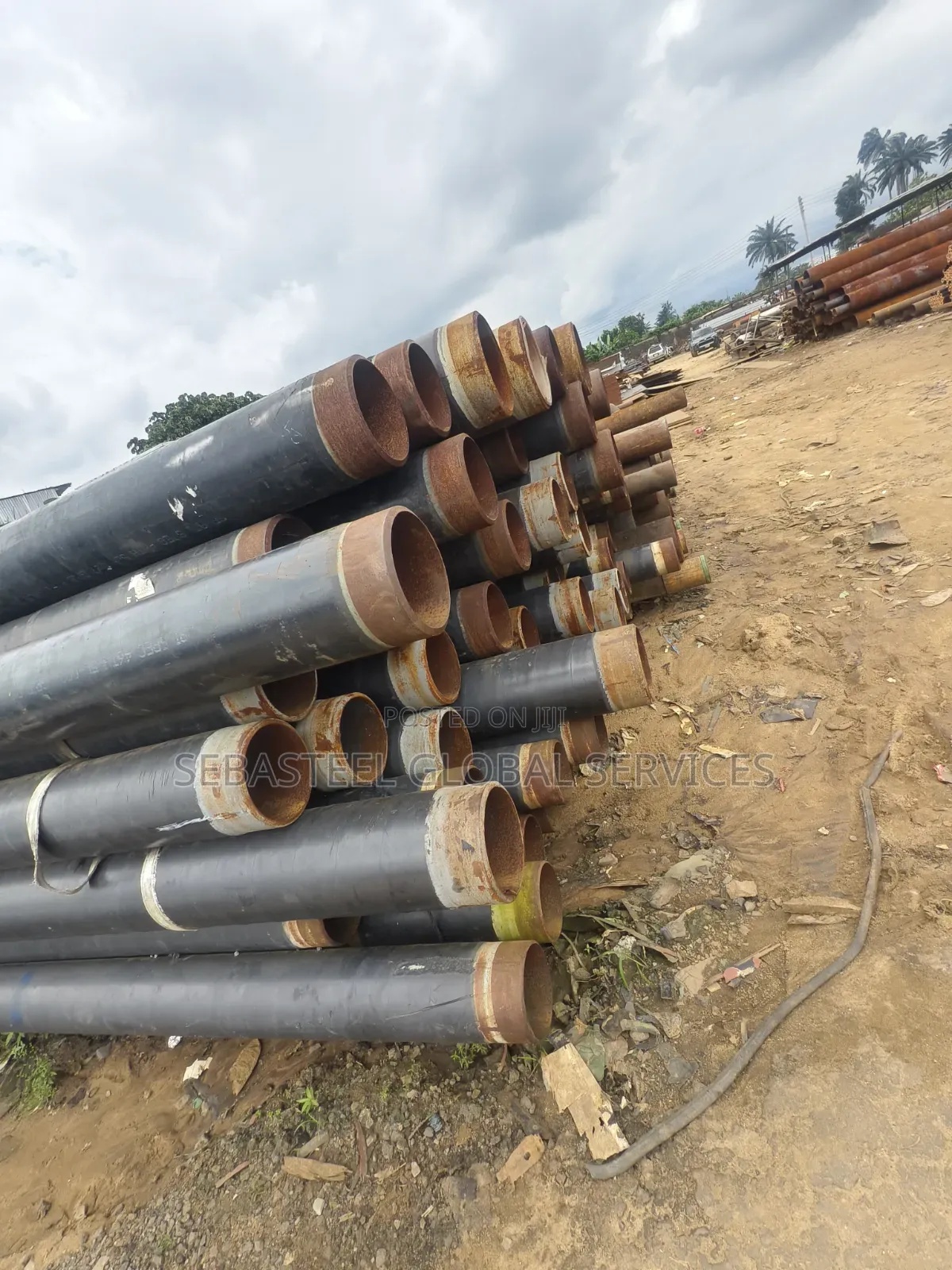 10" Coated Steel Pipe Shed 80