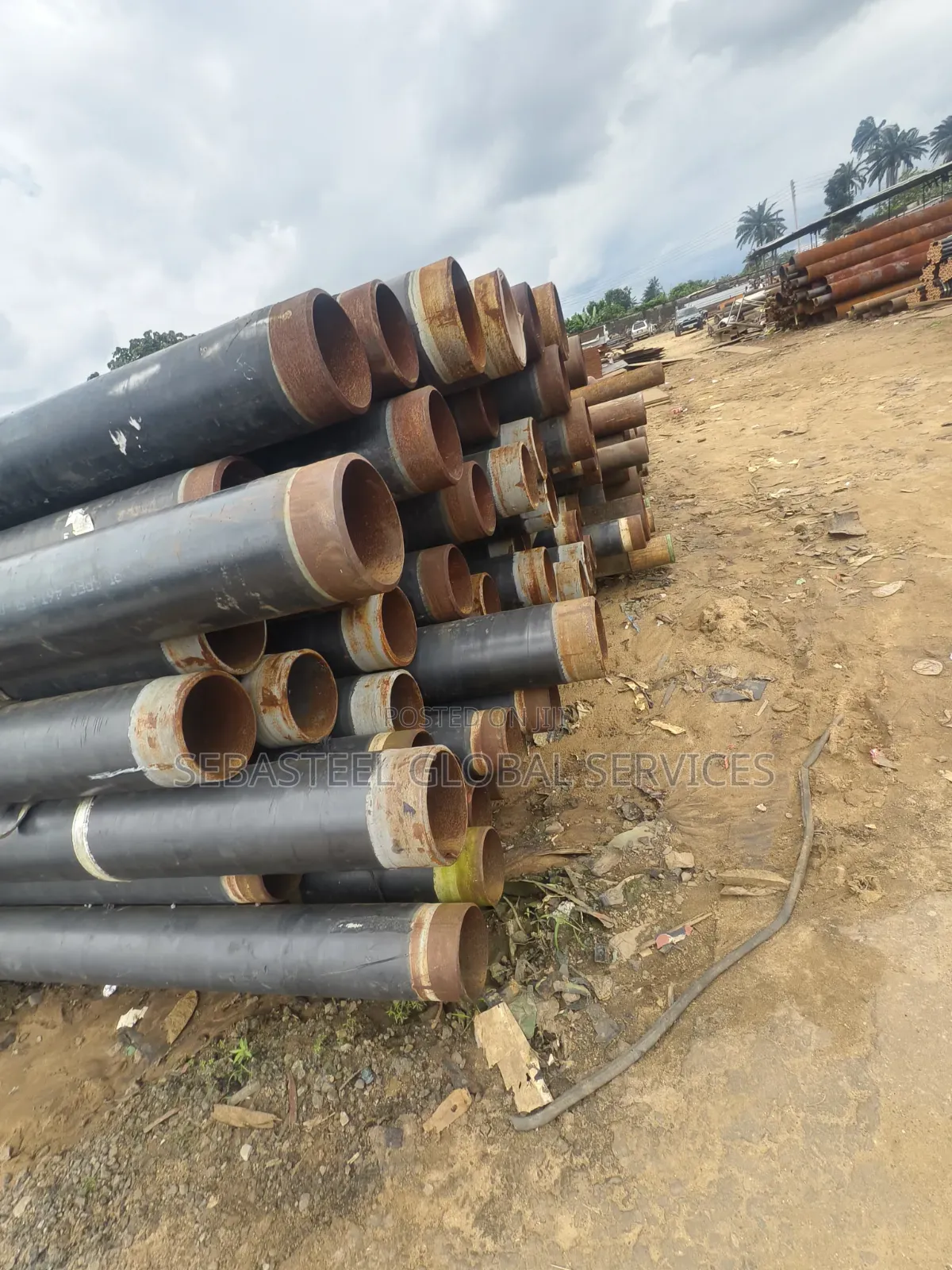 10" Coated Steel Pipe Shed 80