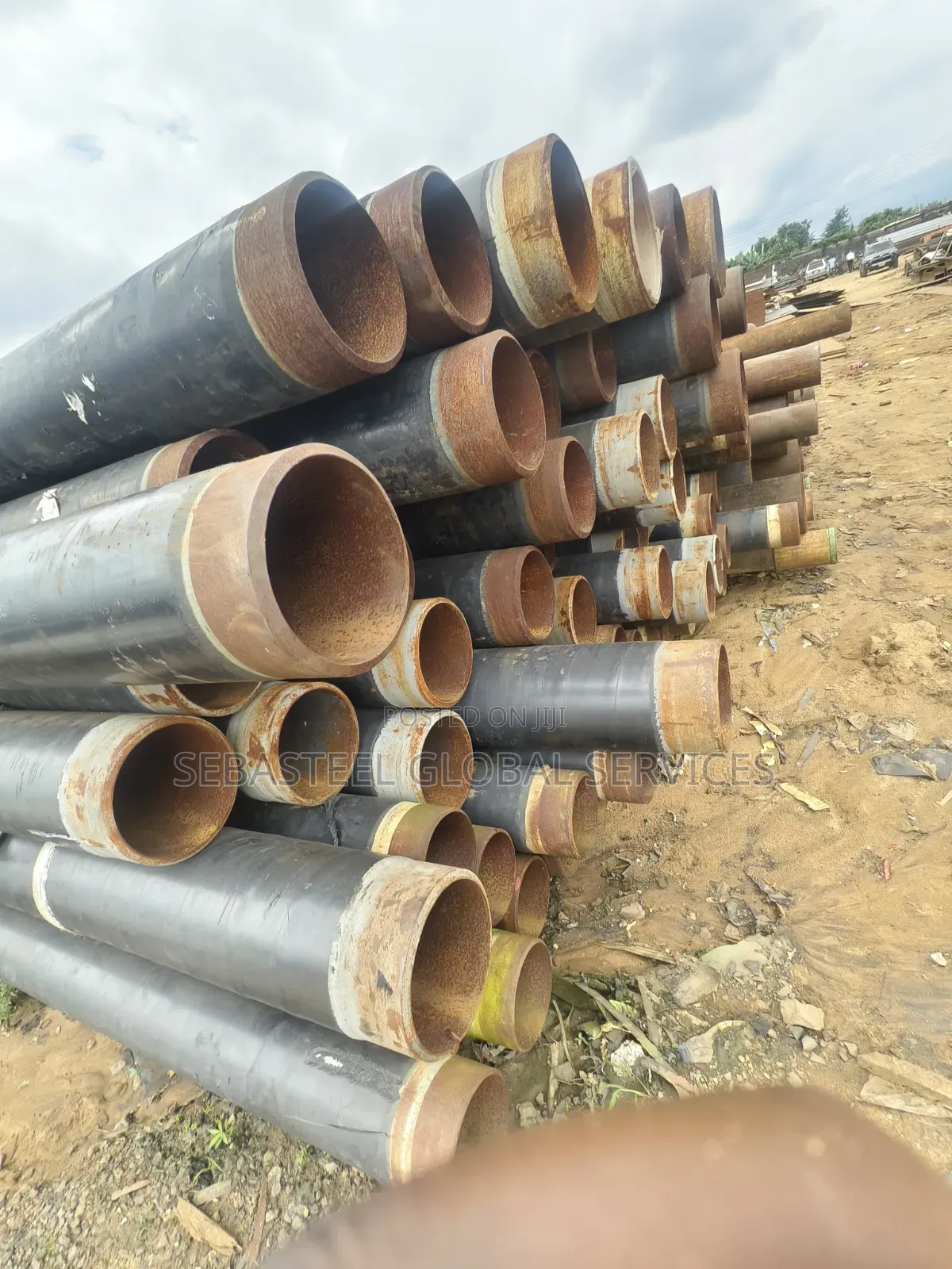 10" Coated Steel Pipe Shed 80