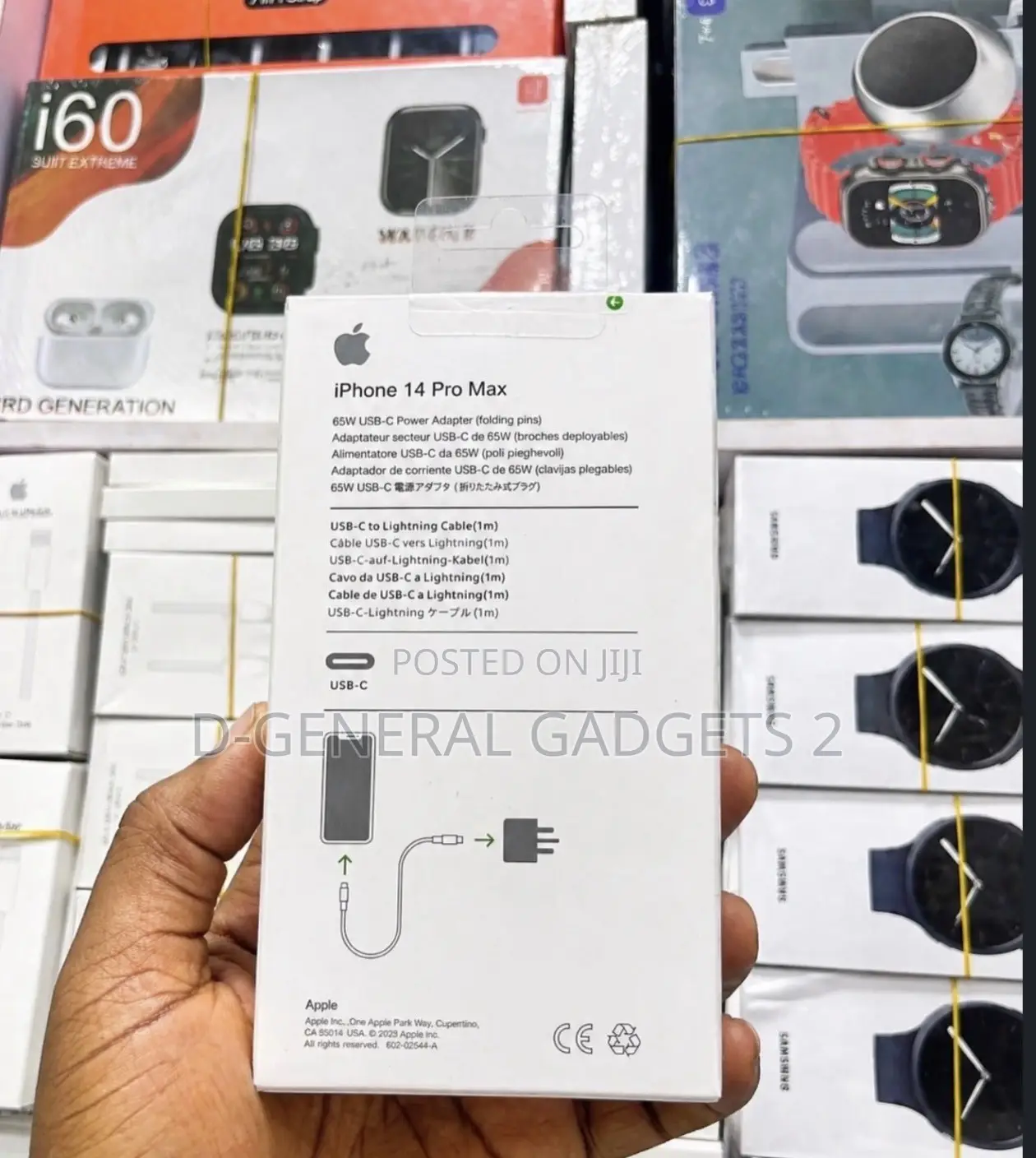 iPhone Type C to Type C Charge 65w (Fast Charger )