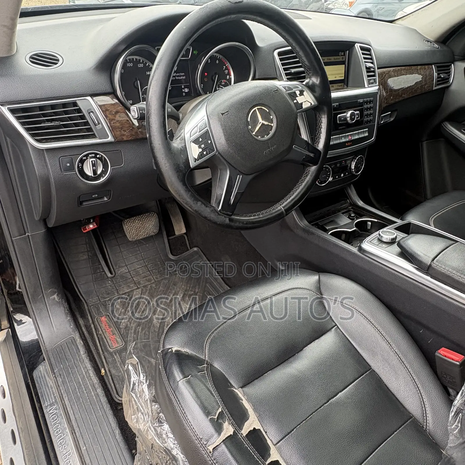 Mercedes-Benz M Class ML 350 4Matic 2012 Black