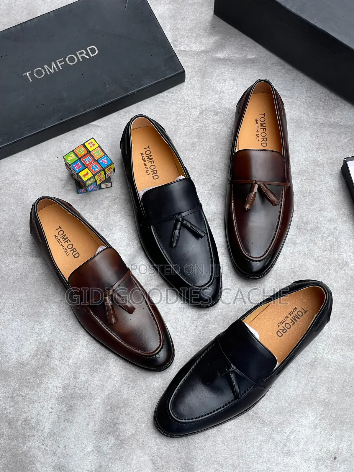 Tomford Tassel Leather Loafers
Size 40-46