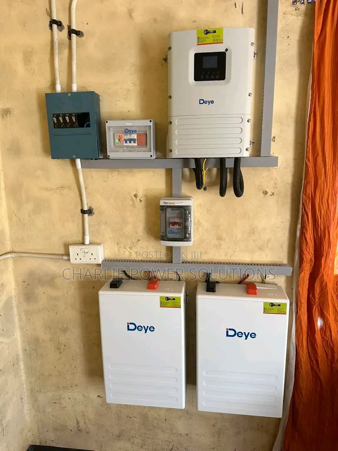 Deye 5kwh Paralleled (10kwh) Lithium Solar System Set-Up