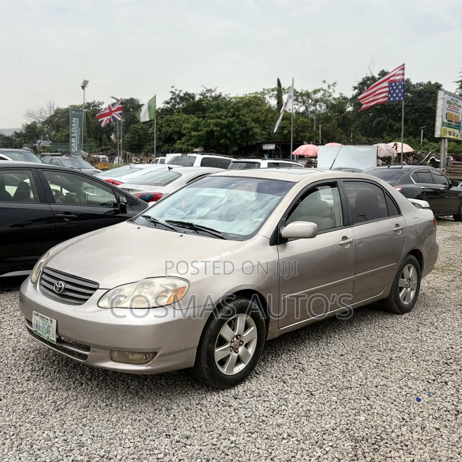 Toyota Corolla 2003 Gold