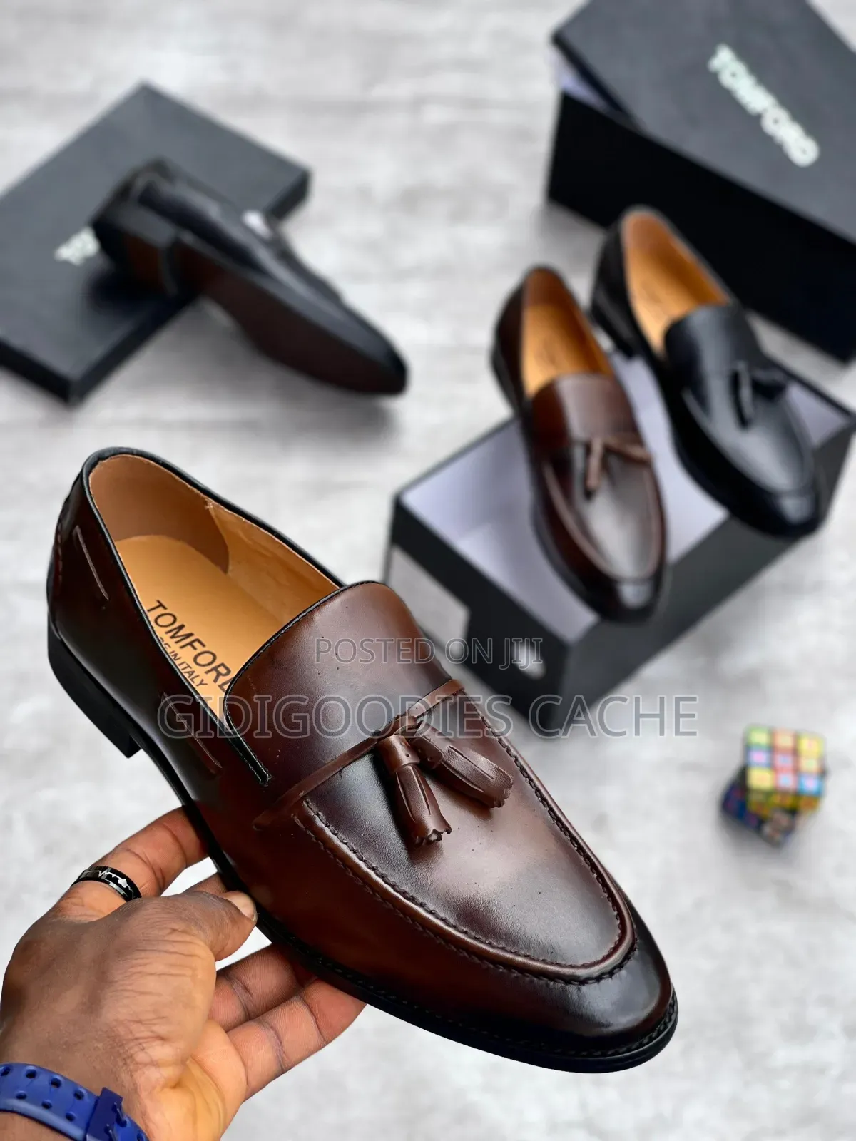 Tomford Tassel Leather Loafers
Size 40-46