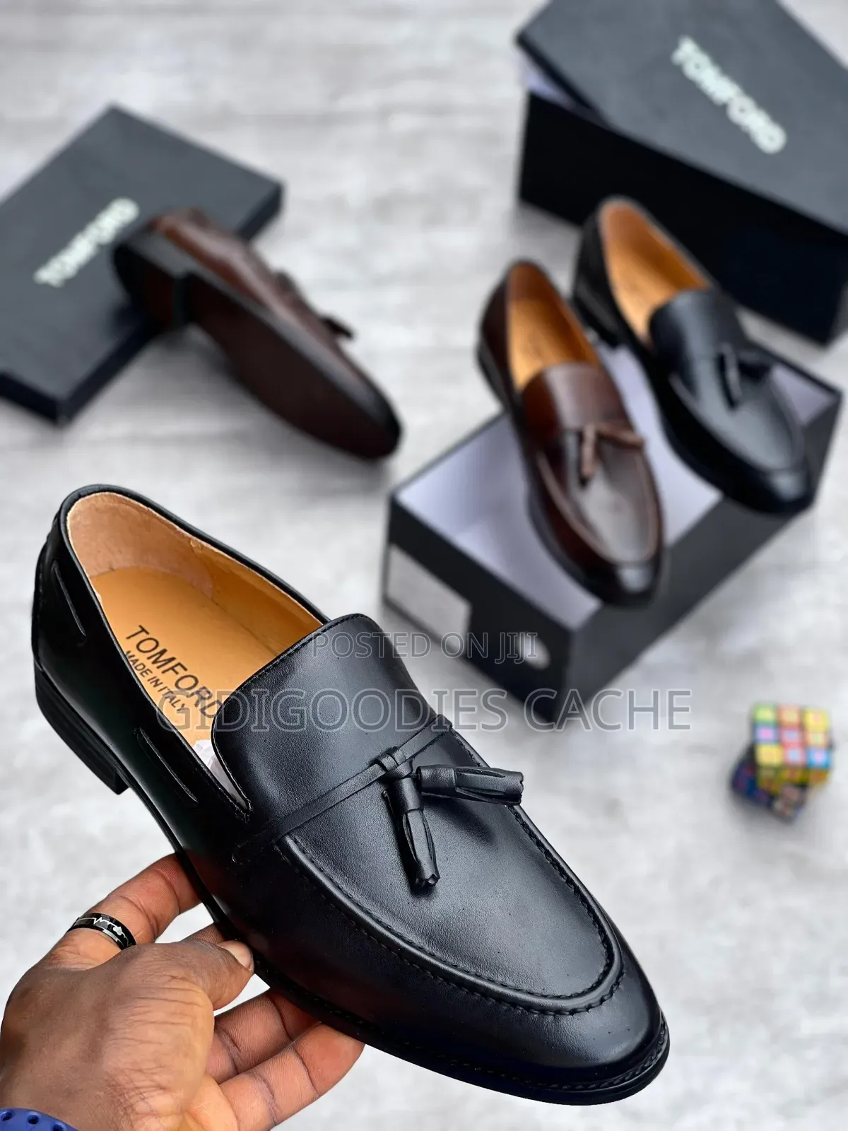 Tomford Tassel Leather Loafers
Size 40-46