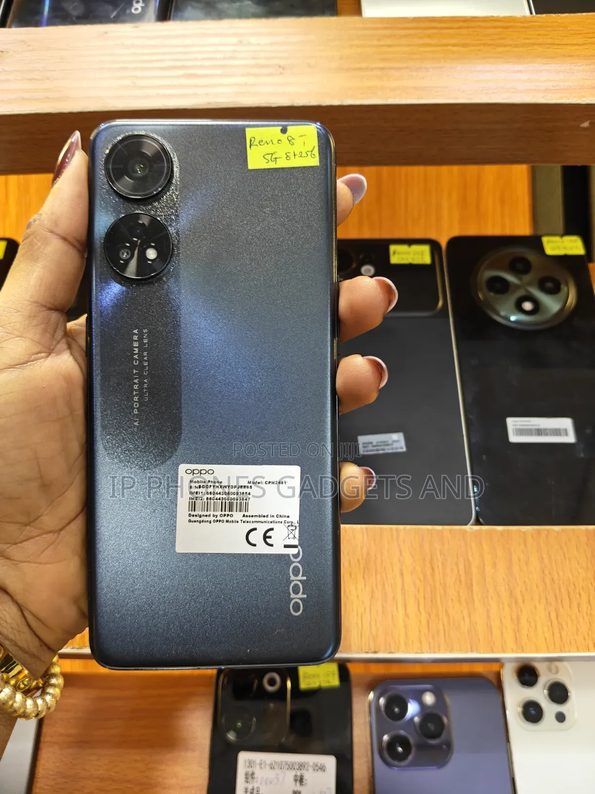 New Oppo Reno 8T 256 GB Black