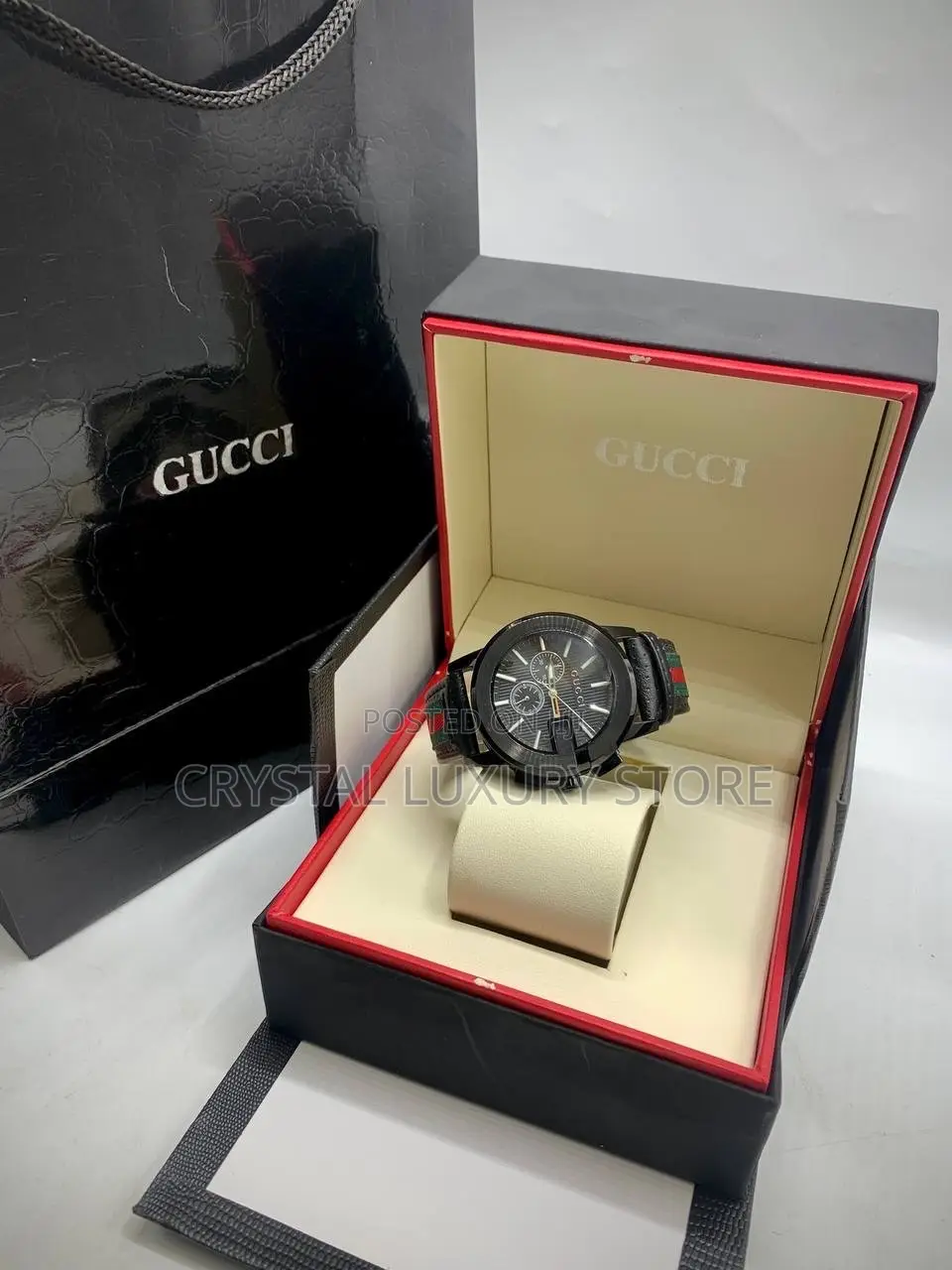 Gucci Quality Luxury Men Automatic Engine Wristwatch