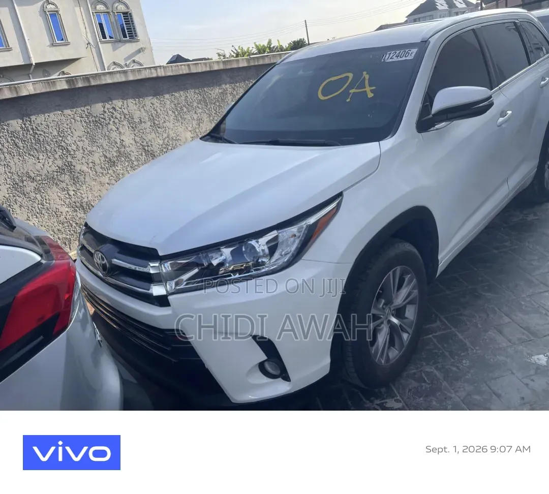 Toyota Highlander 2015 White