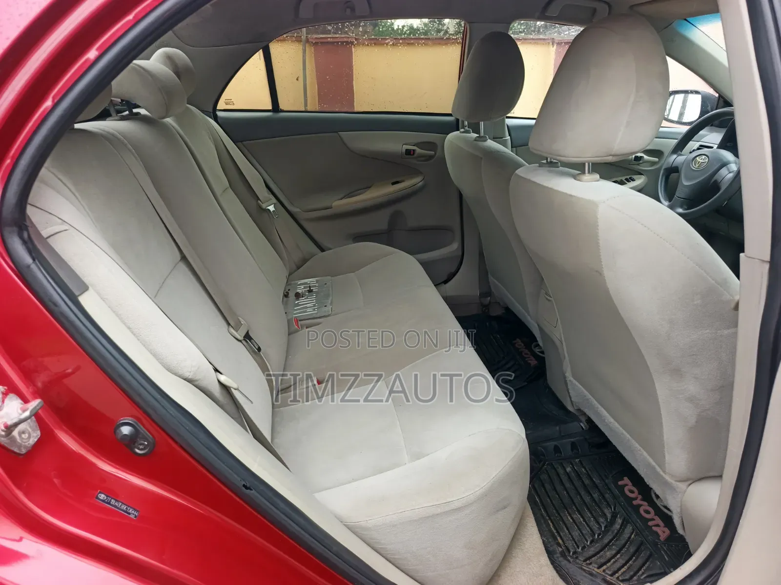 Toyota Corolla 2009 Red