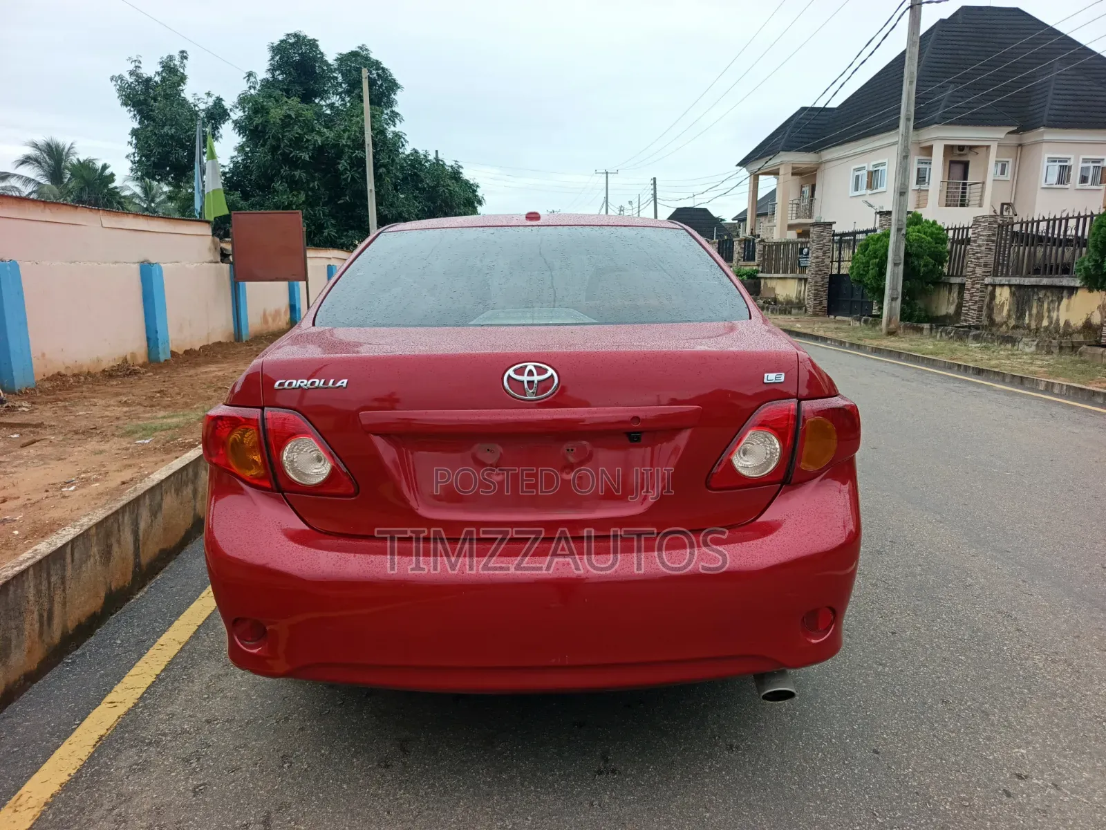Toyota Corolla 2009 Red