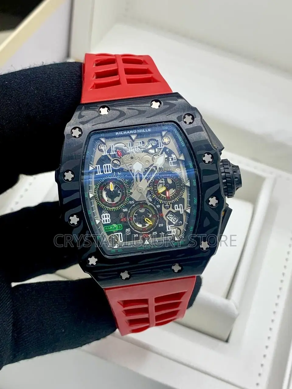 Richard Mille Quality Luxury Men Automatic Engine Wristwatch