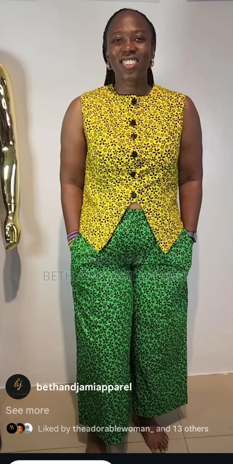 2 Piece Set (Top and Trouser)