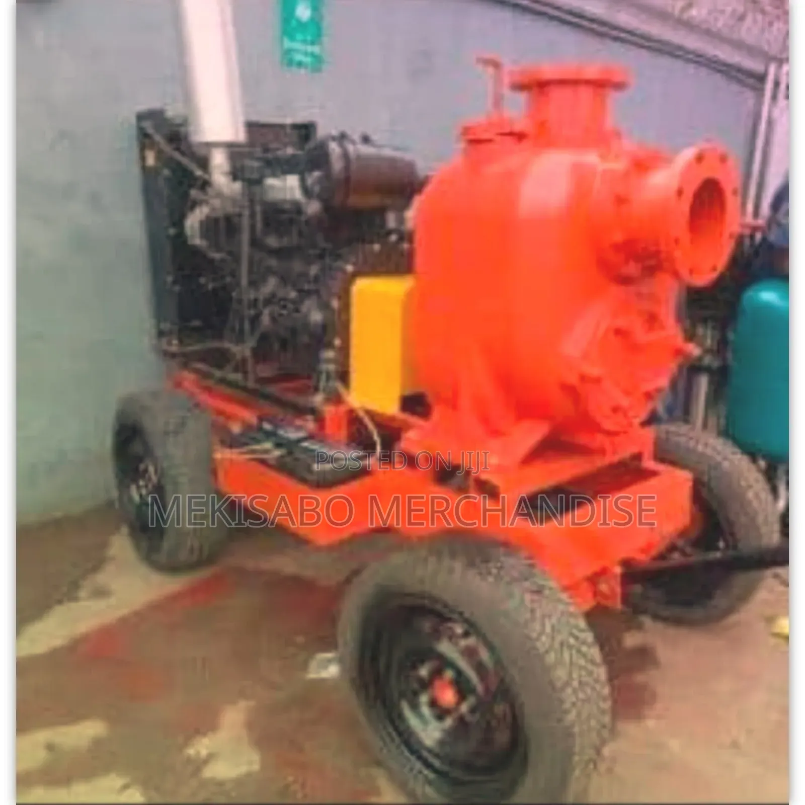 6inches Water Pump With 4-Cylinder Pekins Diesel Engine