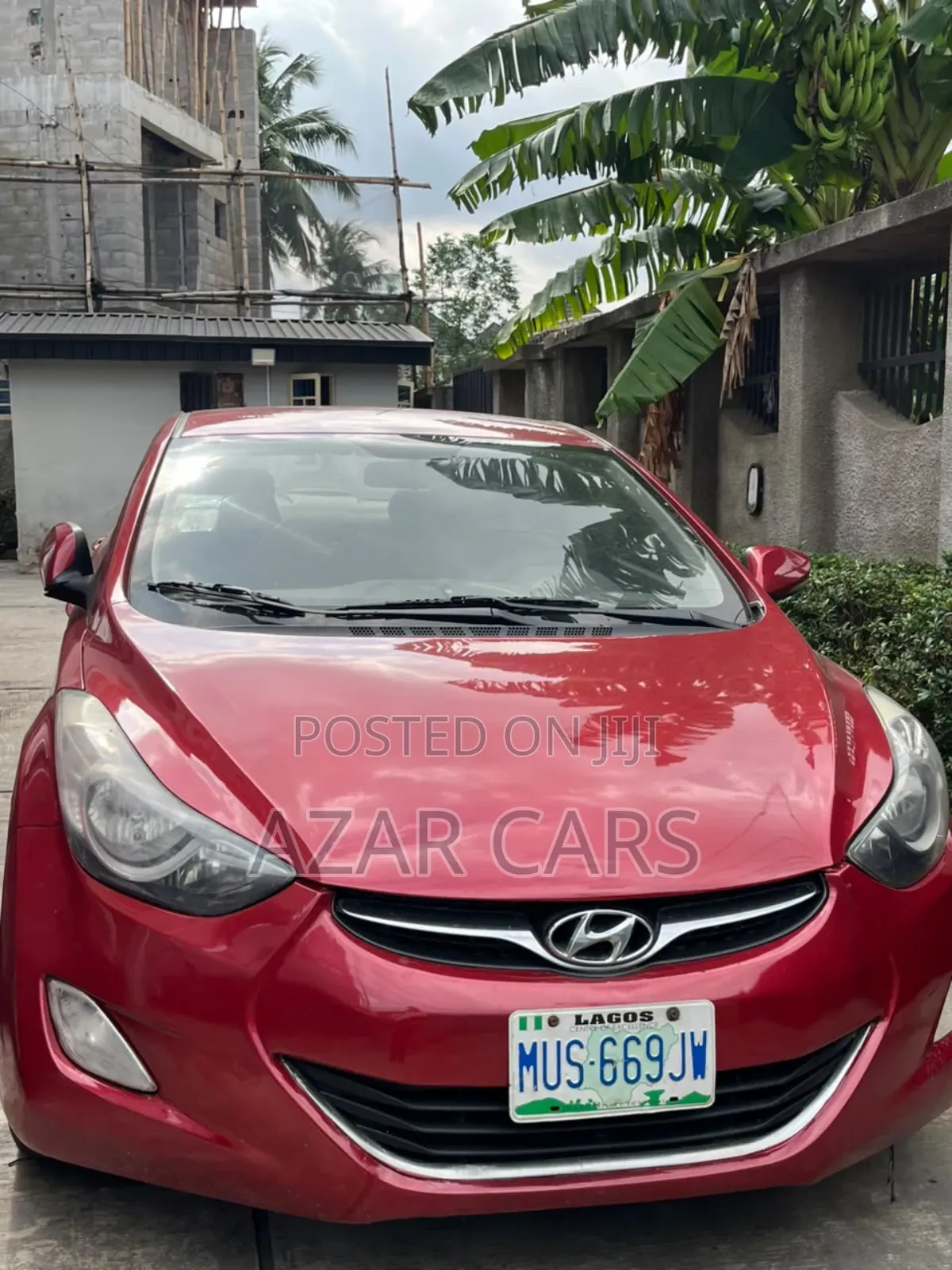 Hyundai Elantra GLS Sedan FWD (1.8L 4cyl 6A) 2013 Red