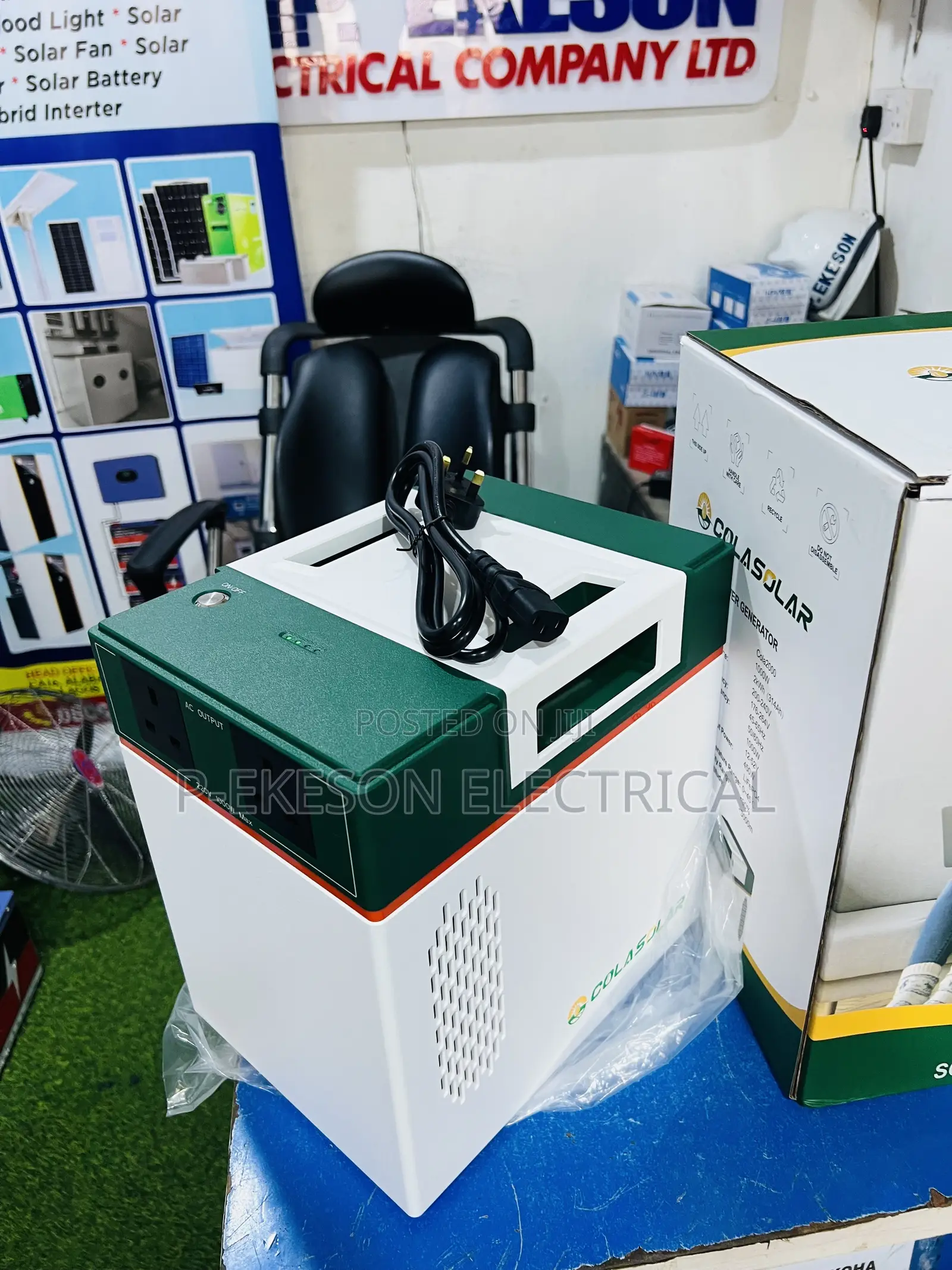 Colasolar 2kwh Solar Generator – 1000w Output