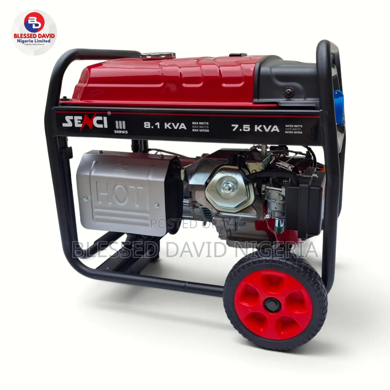 Senci SC10000E 7.5kva / 8.1kva Key Start Generator, 100% Pure Copper